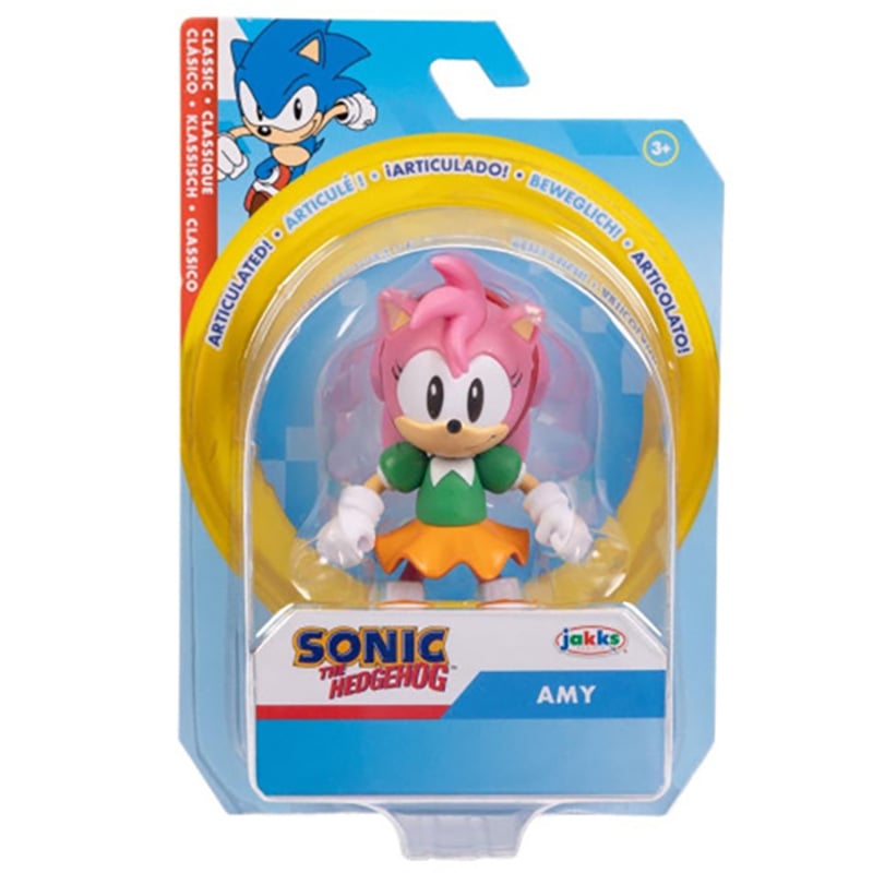 Figurina articulata, Sonic the Hedgehog, W19, Amy, 6 cm