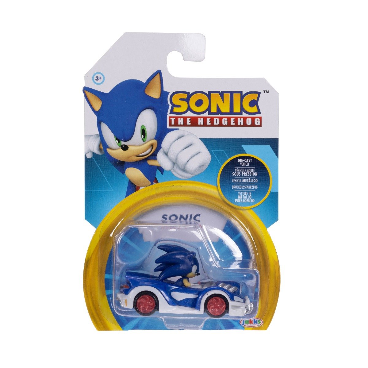 Masinuta din metal, Sonic Nintendo, S7, Sonic, 1:64