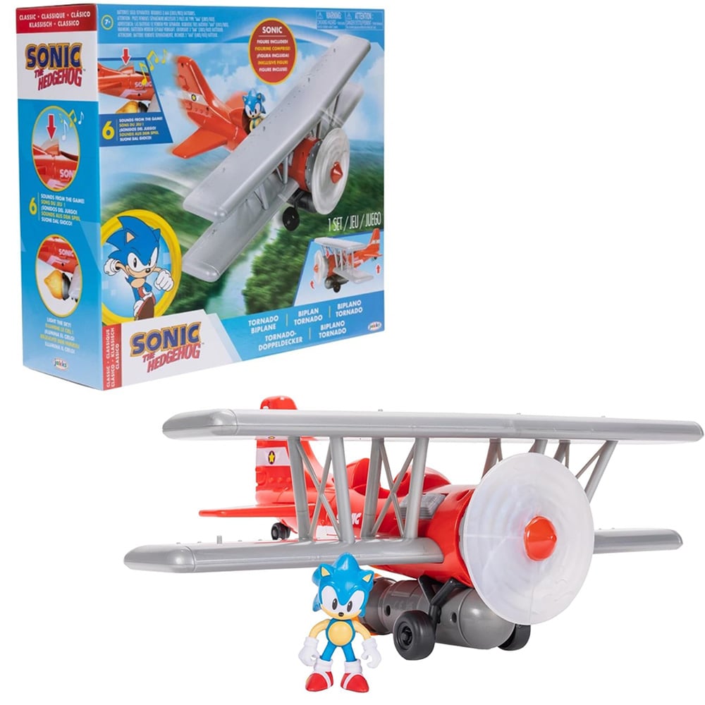 Figurina cu avion, Sonic the Hedgehog, Tornado Biplane