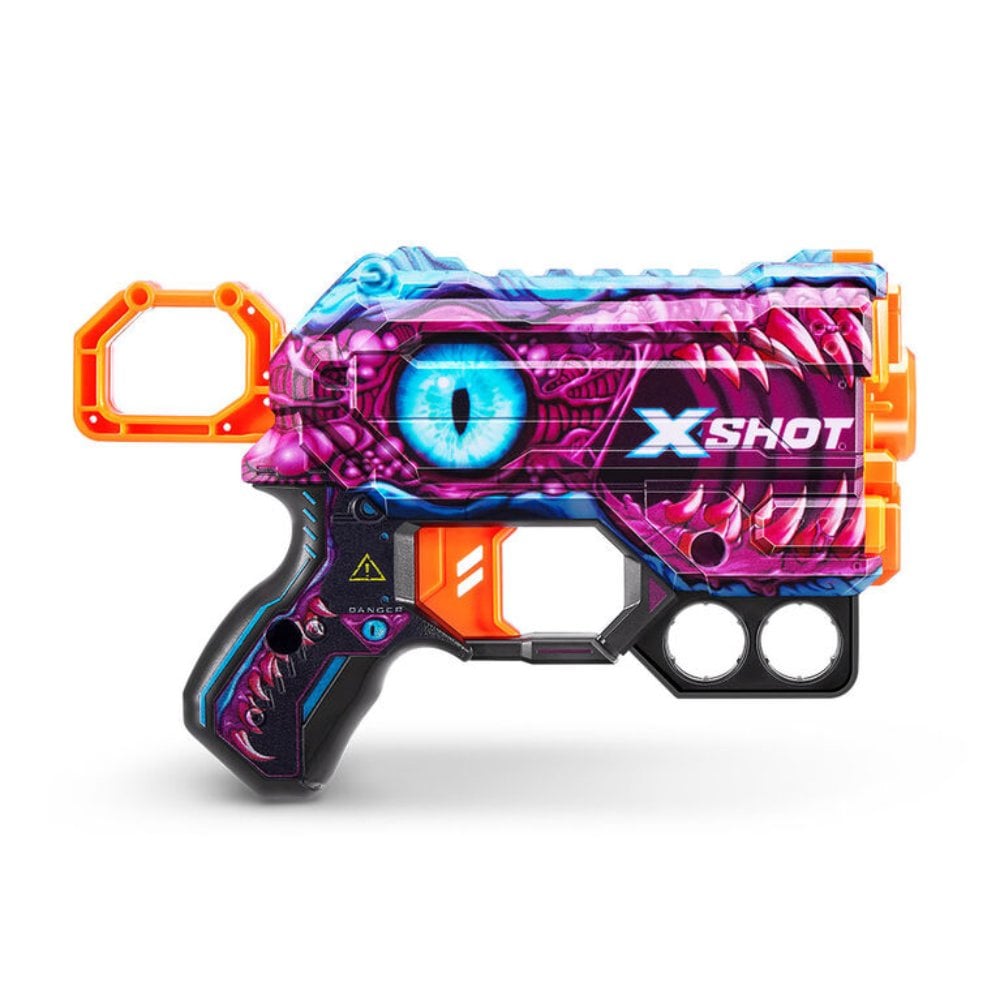 Blaster cu 8 sageti, X-Shot, Excel Skins Menace, Enigma, 36515L