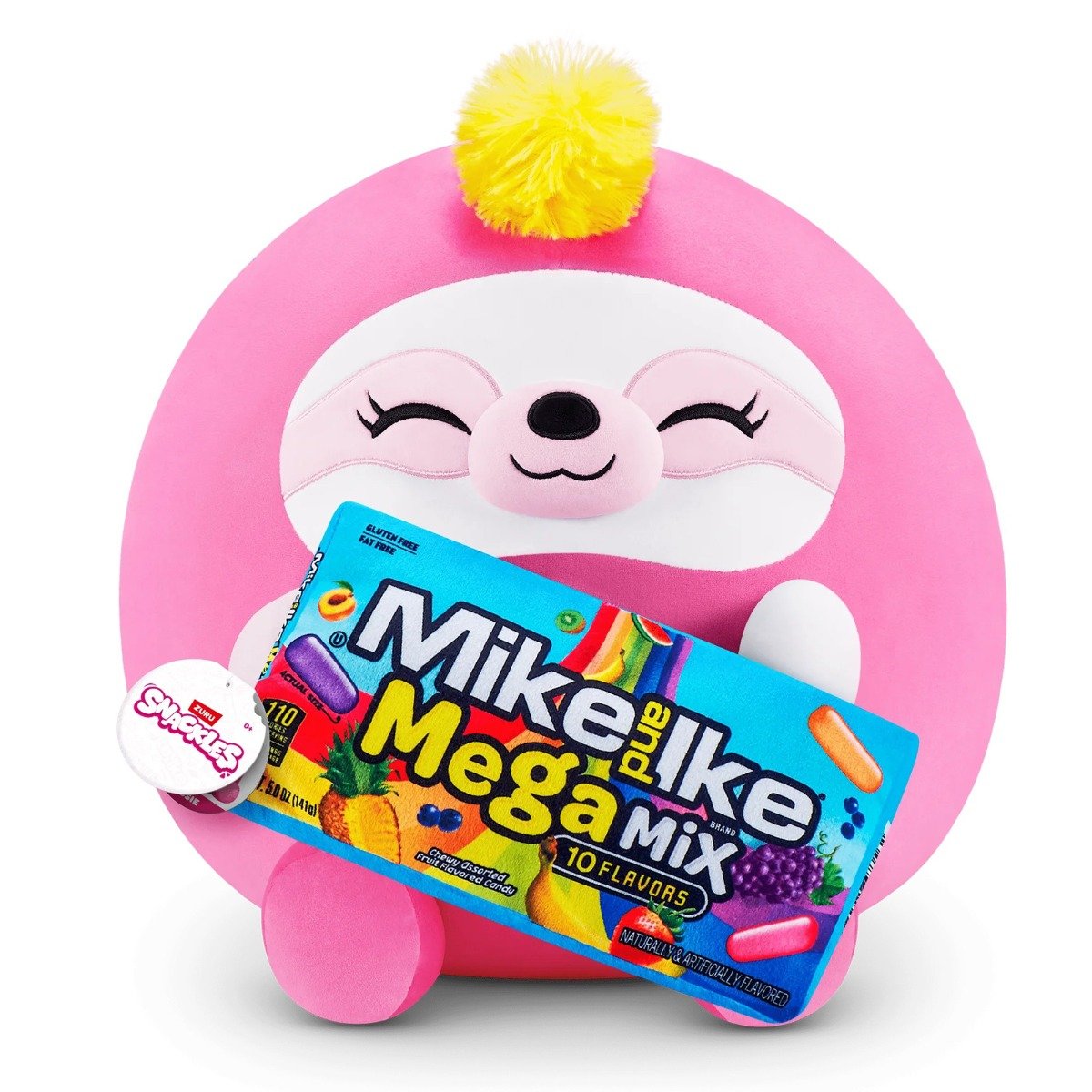 Jucarie de plus, Snackles, S1 W2, Mike and Ike Mega Mix, 35 cm