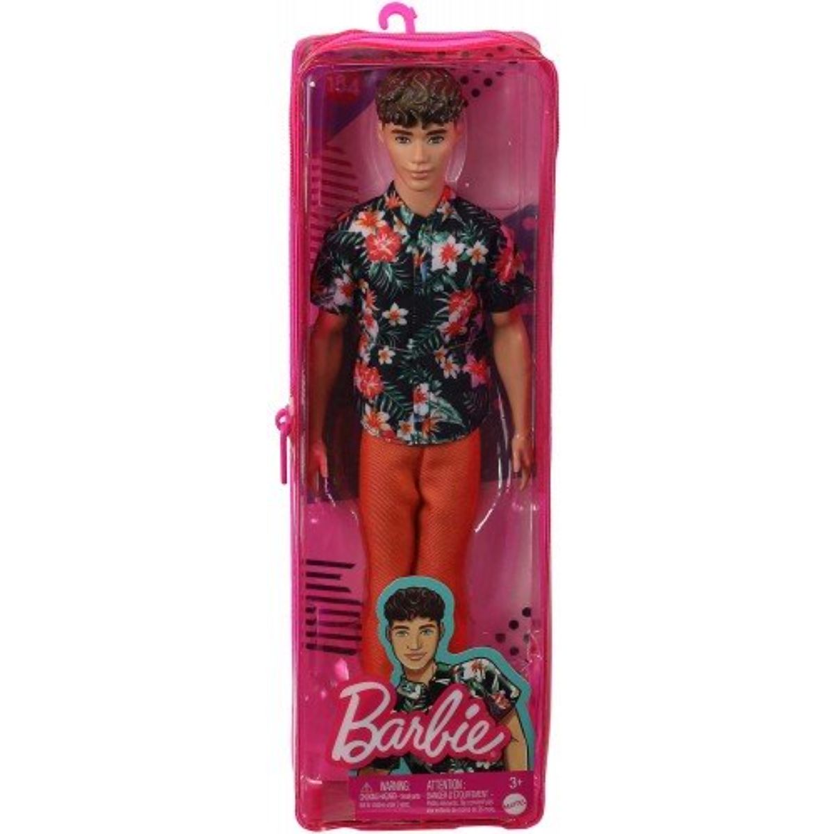 Papusa Barbie Fashionista, Ken, HBV24 Barbie imagine noua responsabilitatesociala.ro