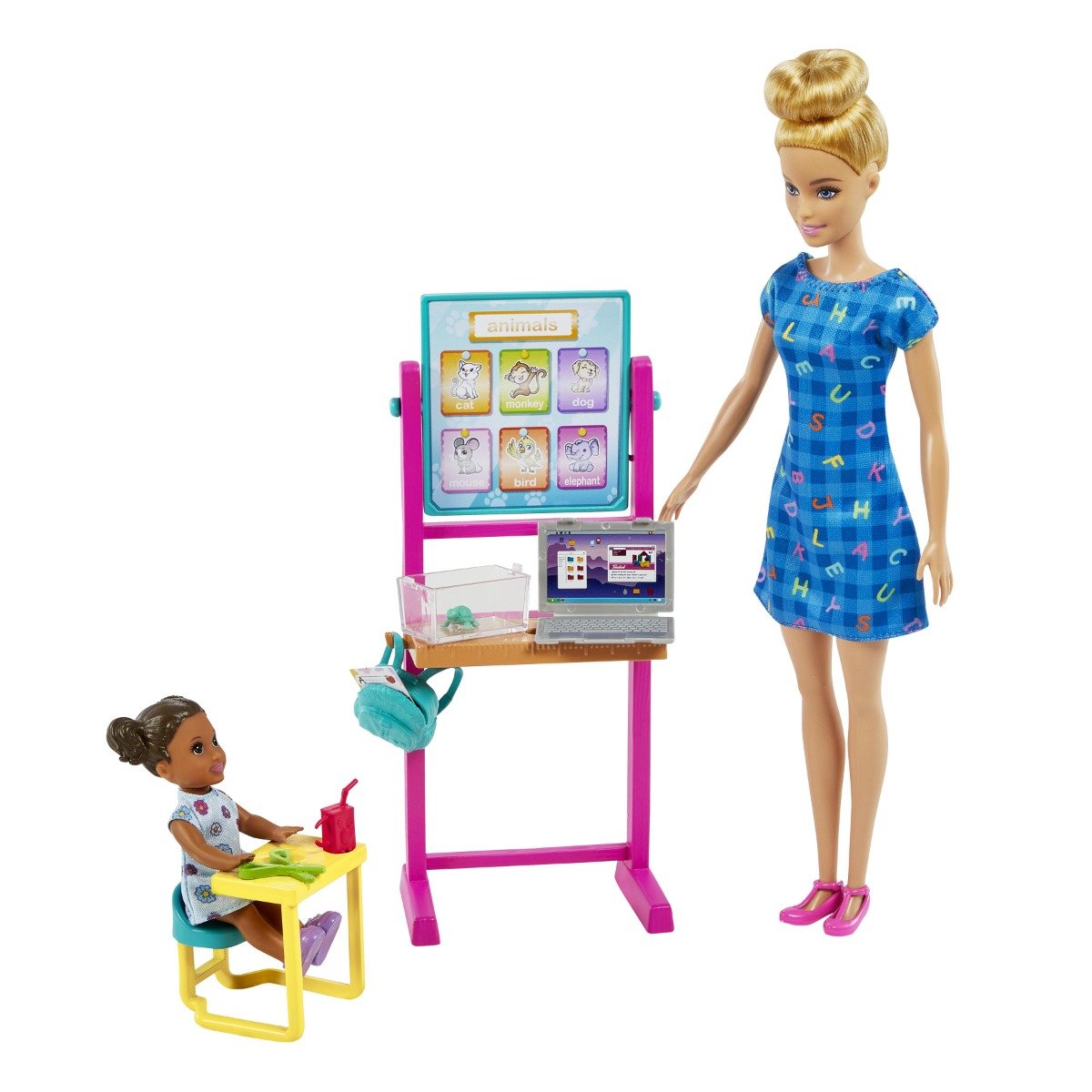 Set Barbie, Profesoara cu accesorii, HCN19 Accesorii imagine noua responsabilitatesociala.ro