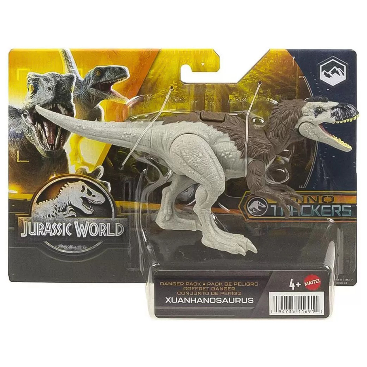 Figurina articulata, Dinozaur, Jurassic World, Xuanhanosaurus, HLN60 articulata imagine noua responsabilitatesociala.ro