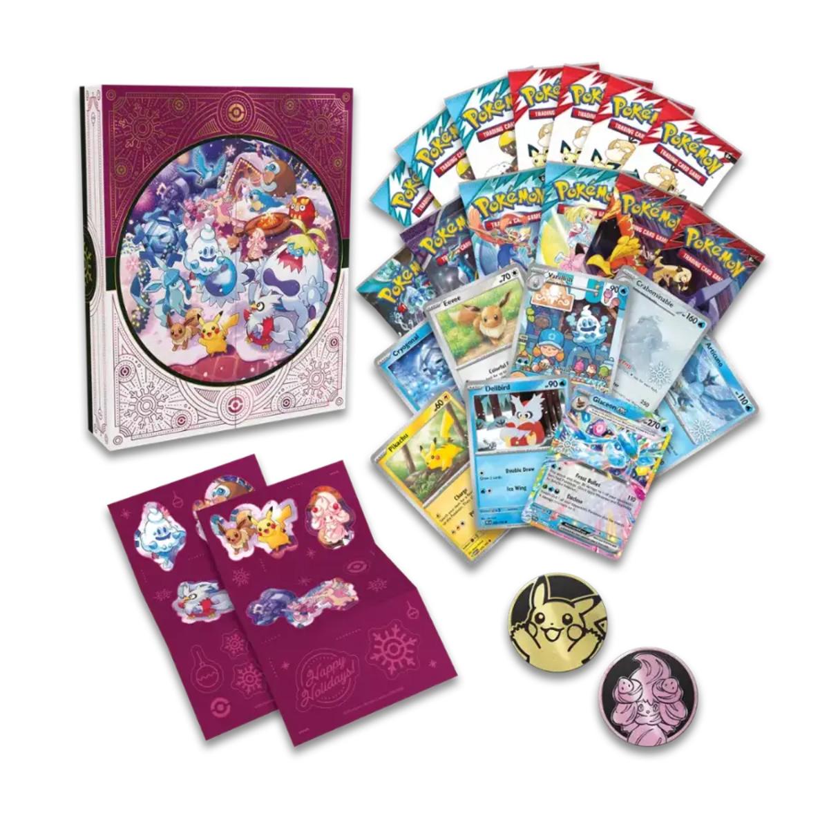 Set cartonase Pokemon TCG, Holiday Calendar, 25 surprize