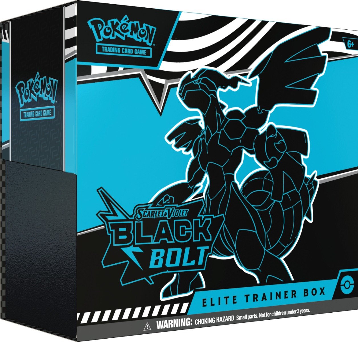 Set cartonase Pokemon TCG, Elite Trainer Box SV10.5, Black Bolt