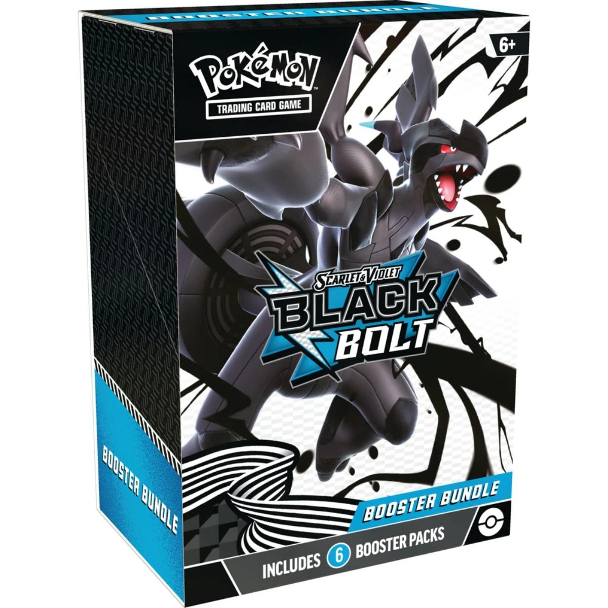 Set cartonase Pokemon TCG, Q3 Booster Bundle, Black Bolt