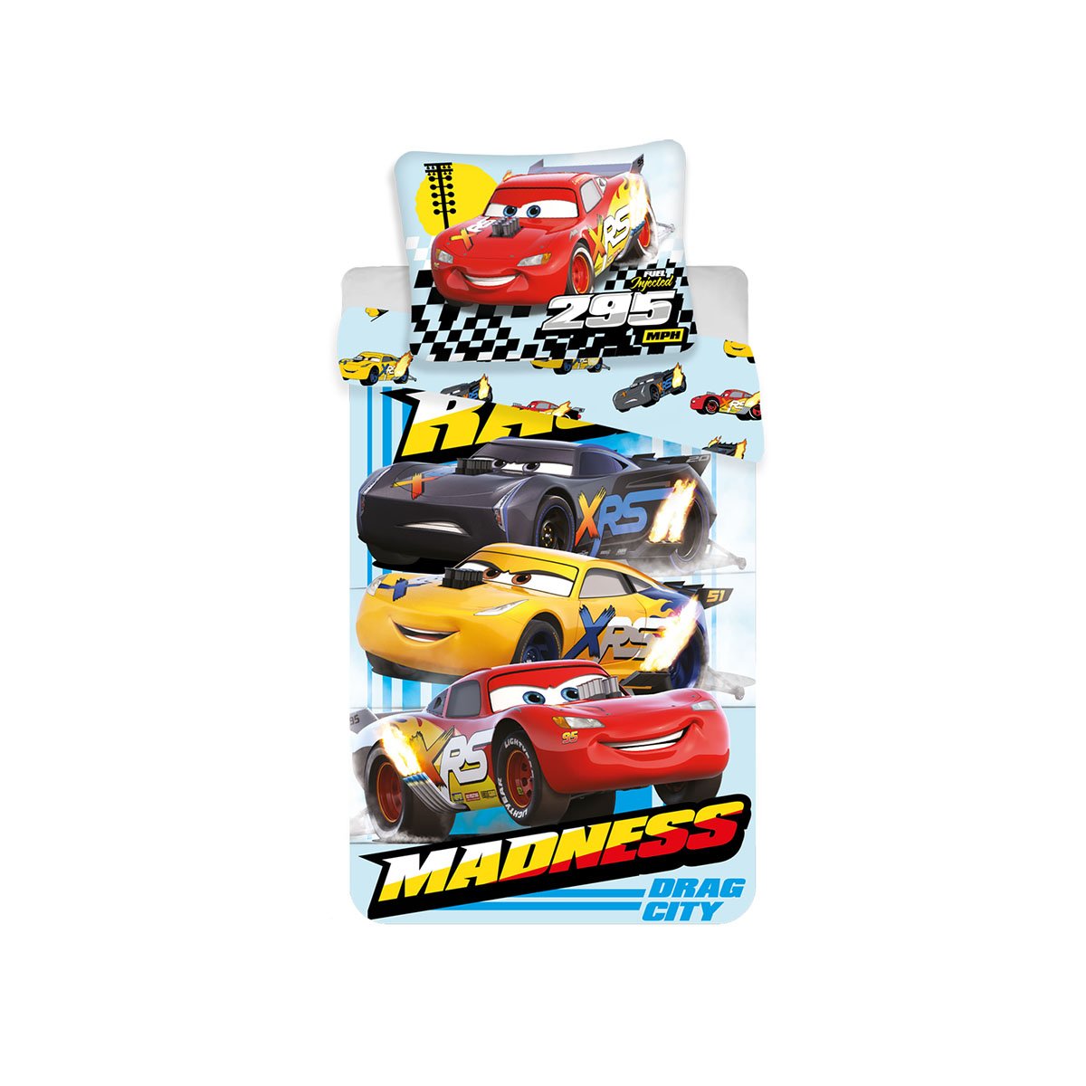 Set lenjerie disney cars, 2 piese