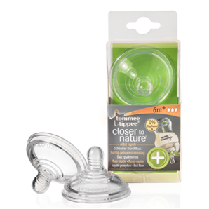 set 2 tetine anticolici tommee tippee, flux rapid