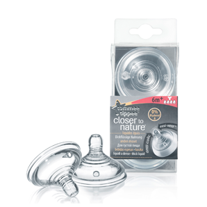 set 2 tetine pentru hrana densa tommee tippee