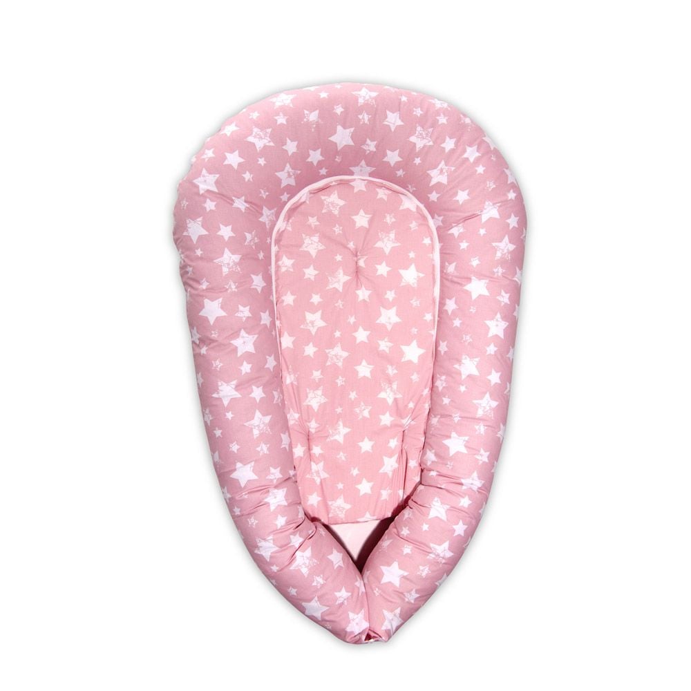 Baby nest 3 in 1 lorelli, pink stars