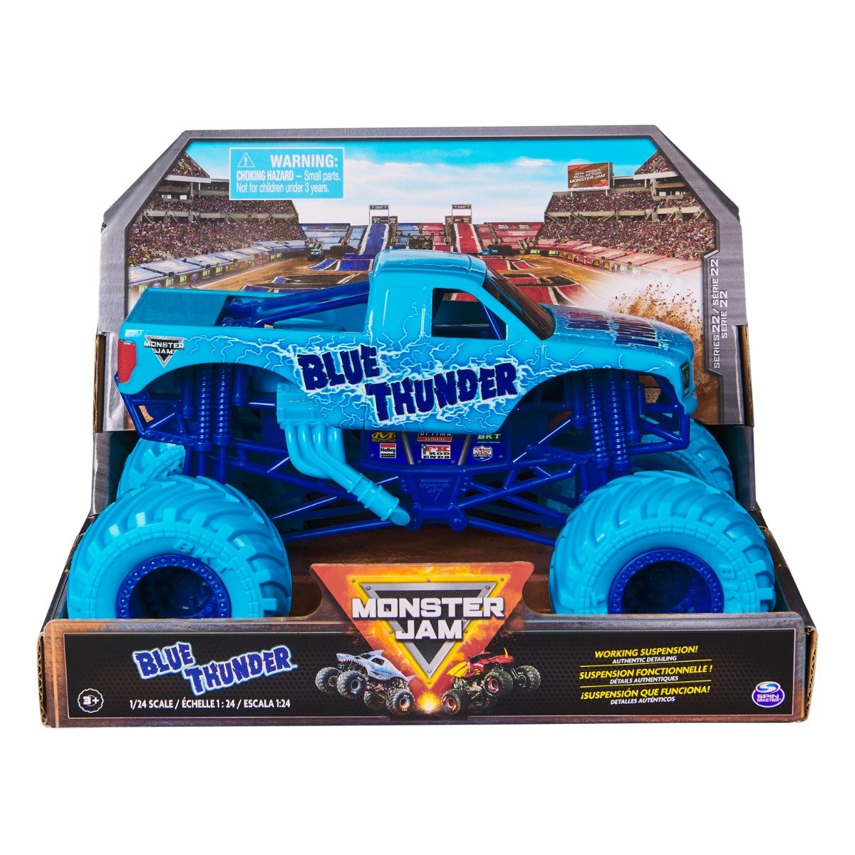 Masina metalica, Monster Jam, Blue Thunder, 20144301