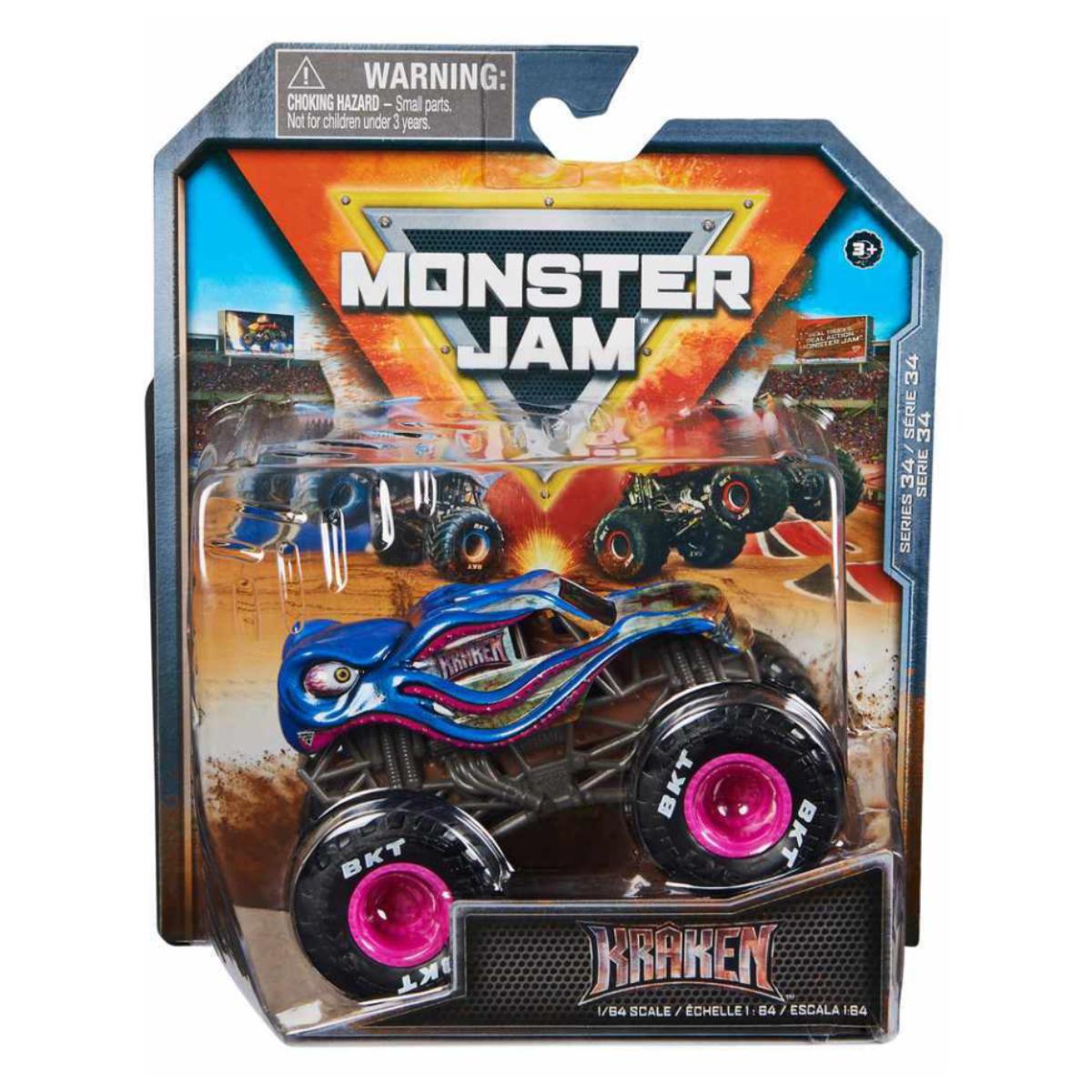 Masinuta Monster Jam, Kraken, 1:64, 20145413