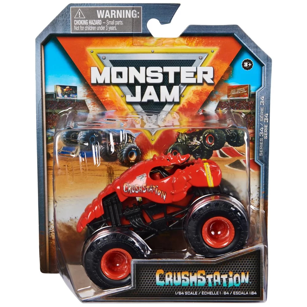 Masinuta Monster Jam, Crushstation, 1:64, 20145416