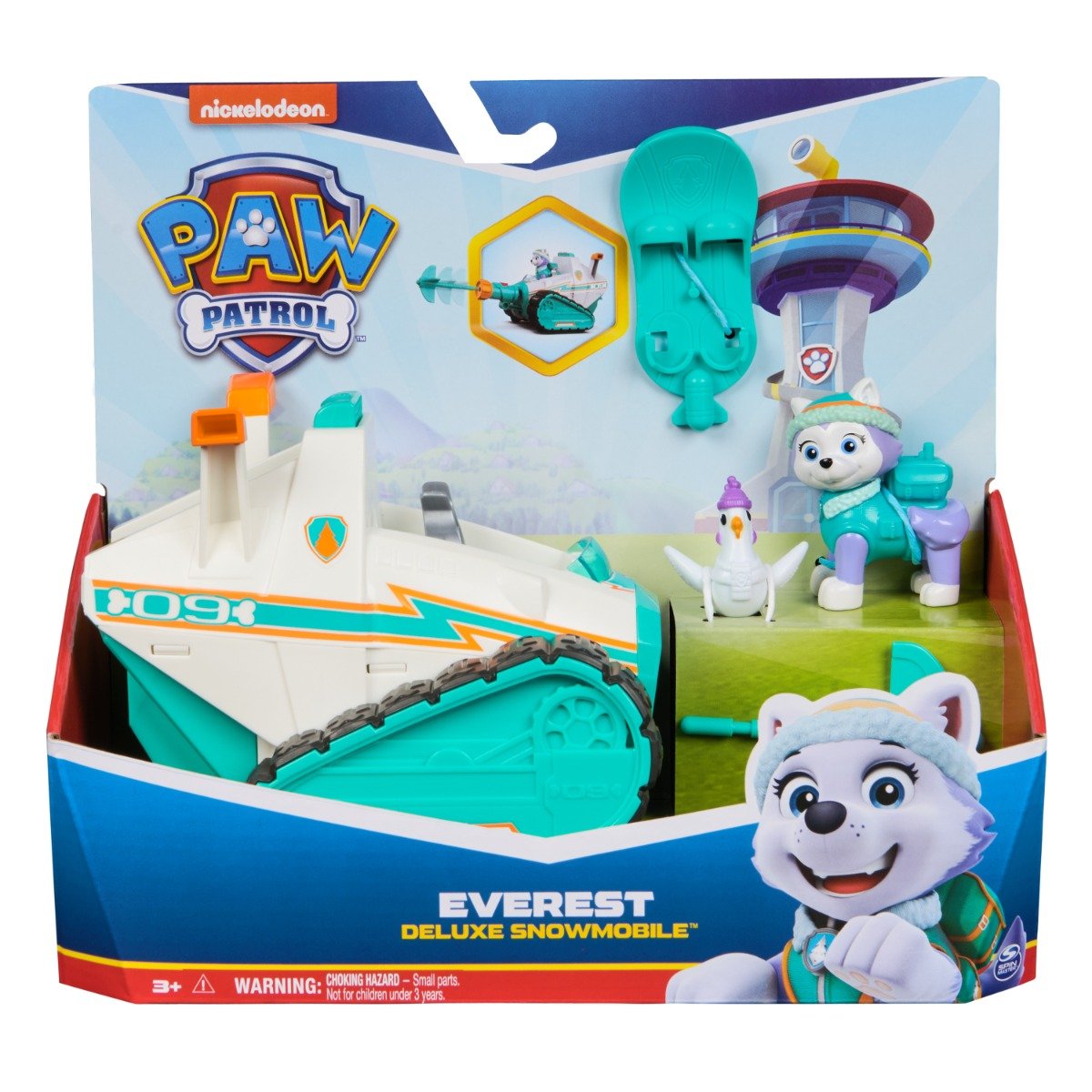 Snowmobil cu figurina, Paw Patrol, Everest, 6071111