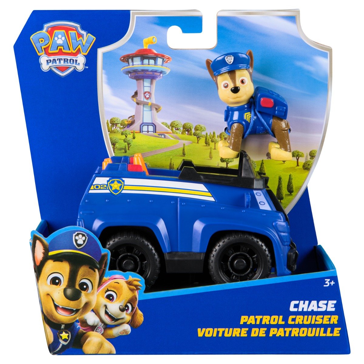 Masina de politie cu figurina, Paw Patrol, Chase, 20148928