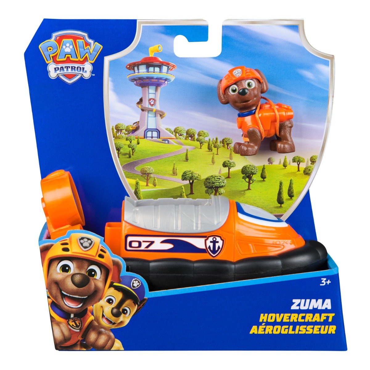 Hovercraft cu figurina, Paw Patrol, Zuma, 20148933