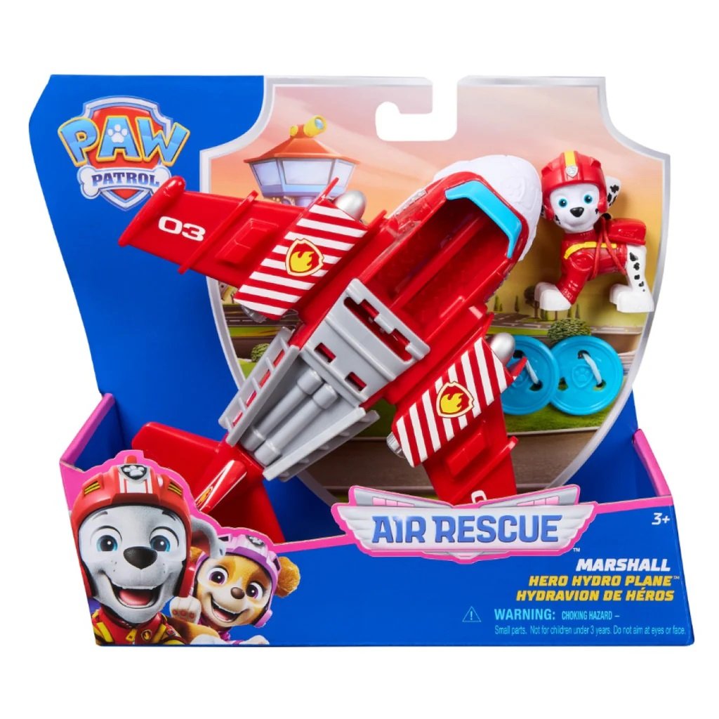 Avion de salvare cu figurina Paw Patrol, Marshall, 20149069