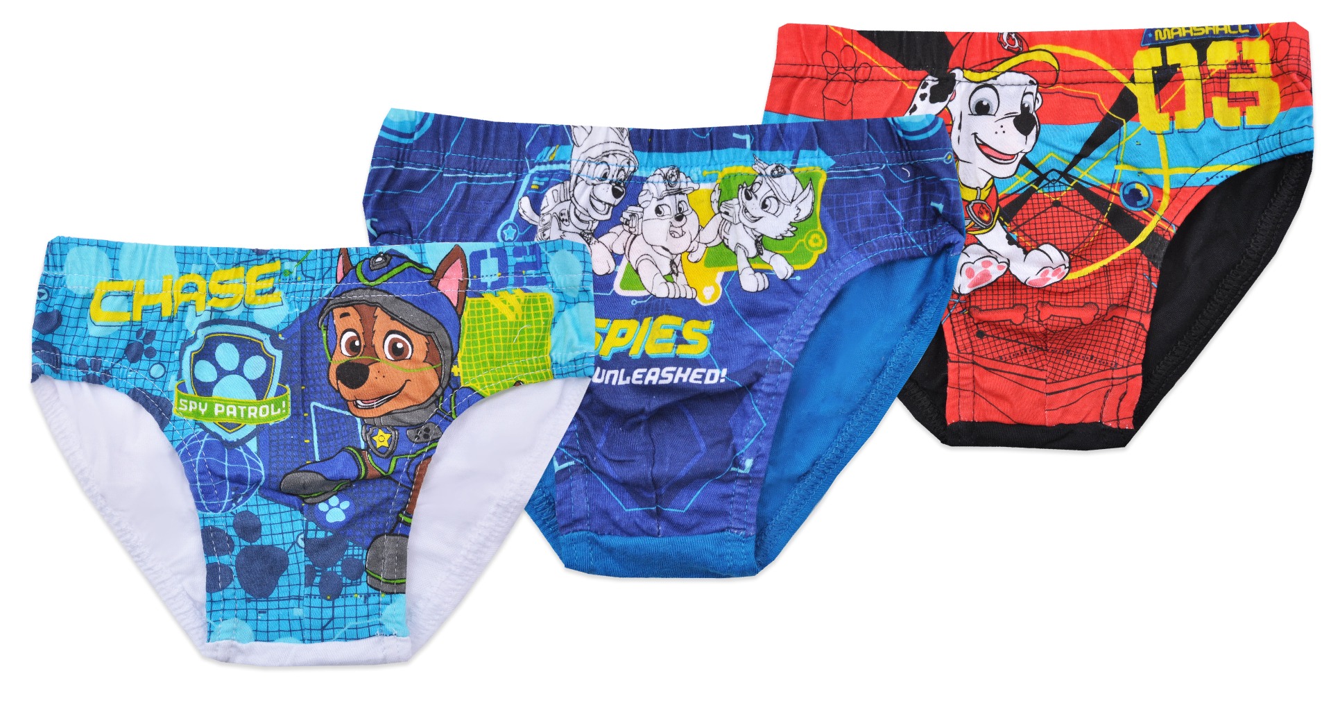 Set chiloti de baieti cu imprimeu paw patrol