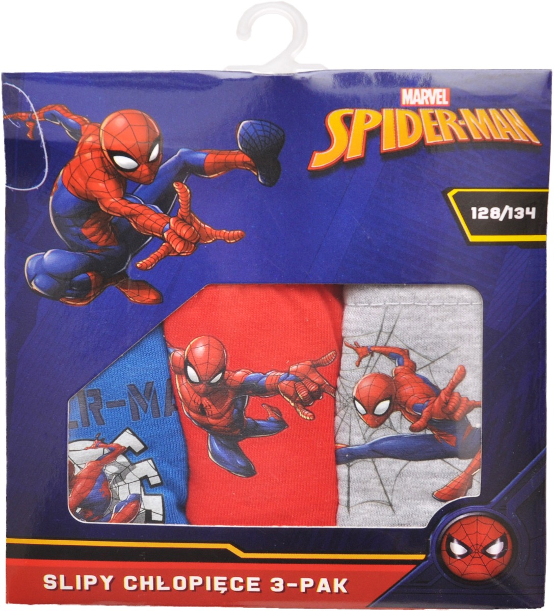 Set 3 chiloti cu imprimeu Spiderman imagine