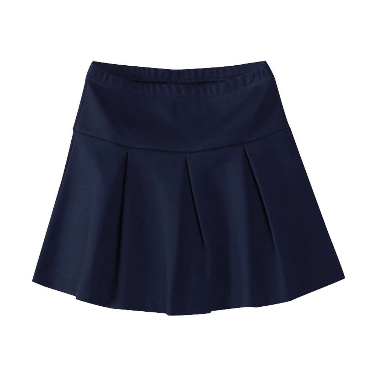 Fusta cu talie elastica zippy, albastru