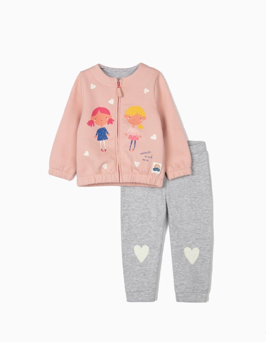 Set hanorac si pantaloni sport marie and me zippy