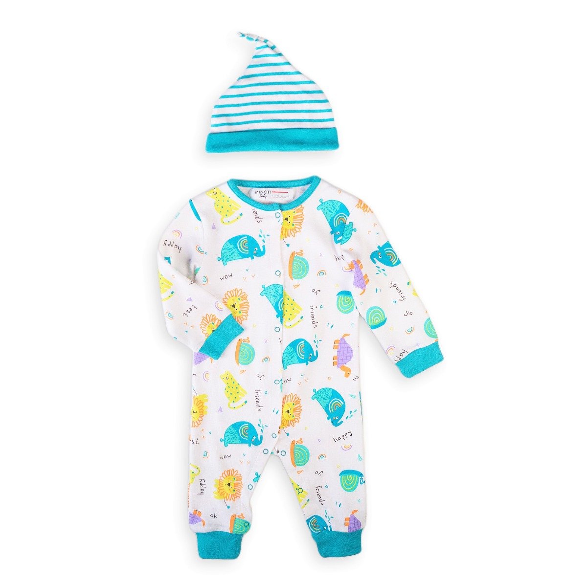 Set salopeta bebe si caciula minoti capsule