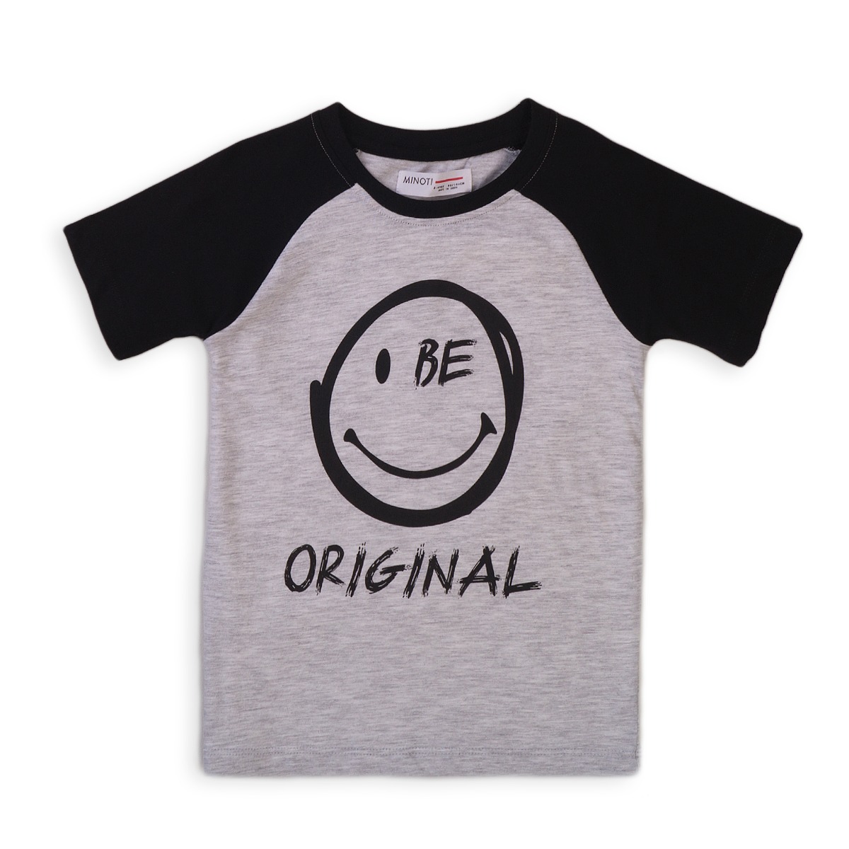 Tricou cu imprimeu frontal Minoti 5kragln