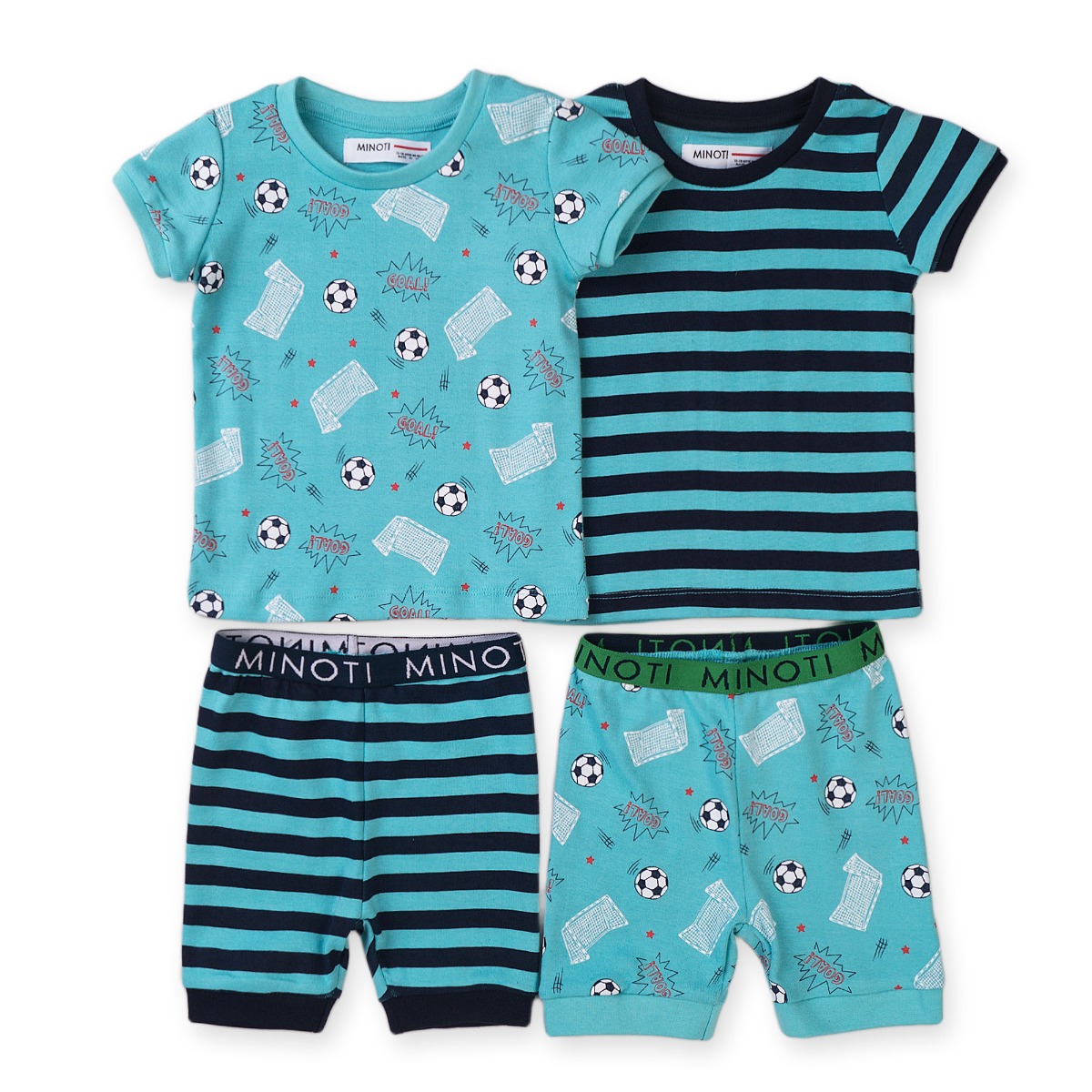 Set pijama cu maneca scurta Minoti TB Pyj