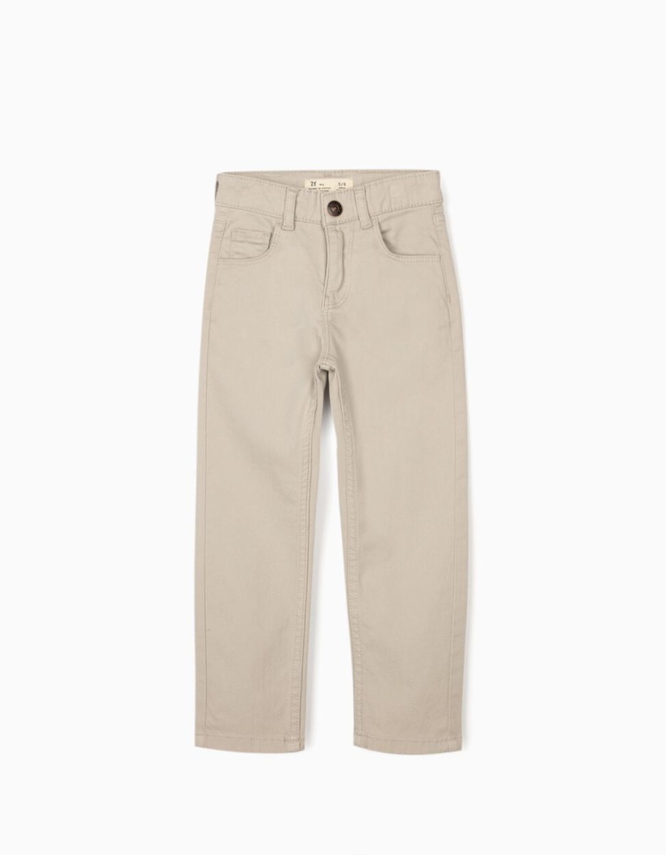 Pantaloni Zippy, Bej Bej