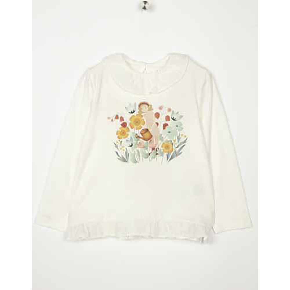 Tricou cu maneca lunga si imprimeu zippy