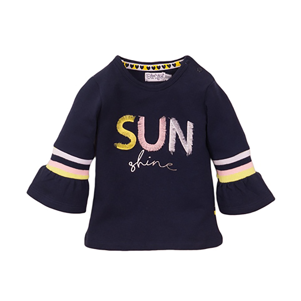 Tricou cu imprimeu frontal Dirkje Sunshine Dirkje