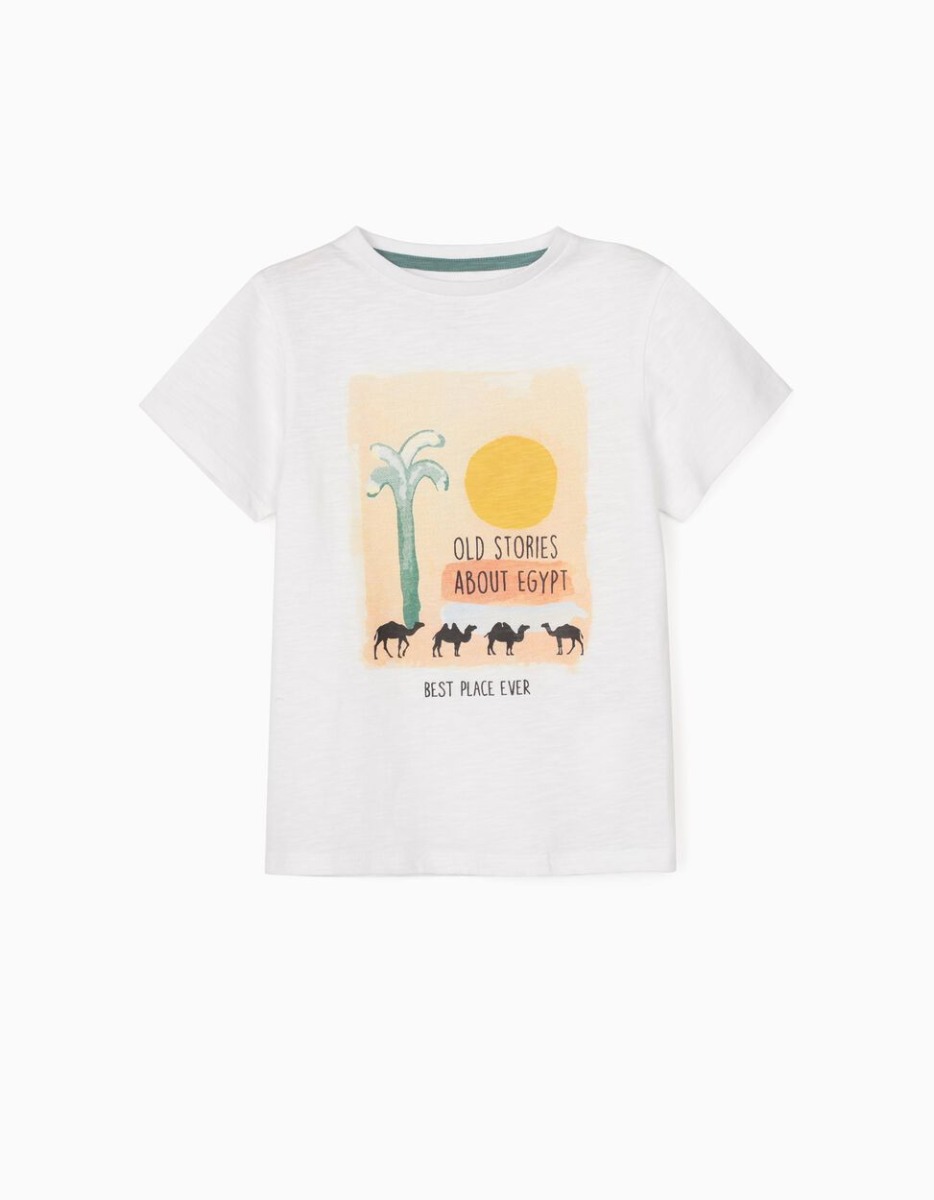 Tricou cu imprimeu frontal Zippy