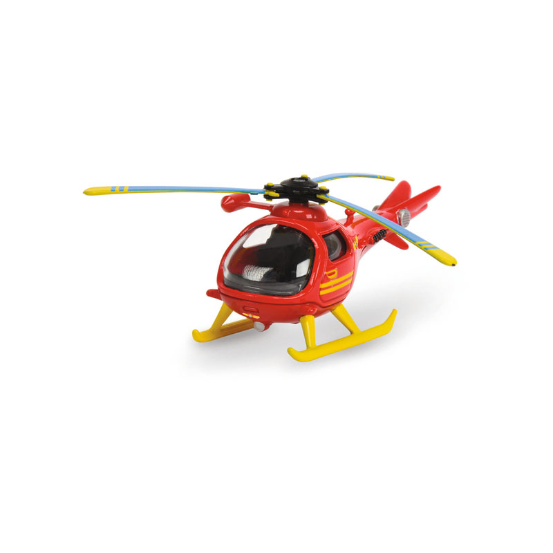 Elicopter din metal Pompierul Sam, Wallaby, 7 cm