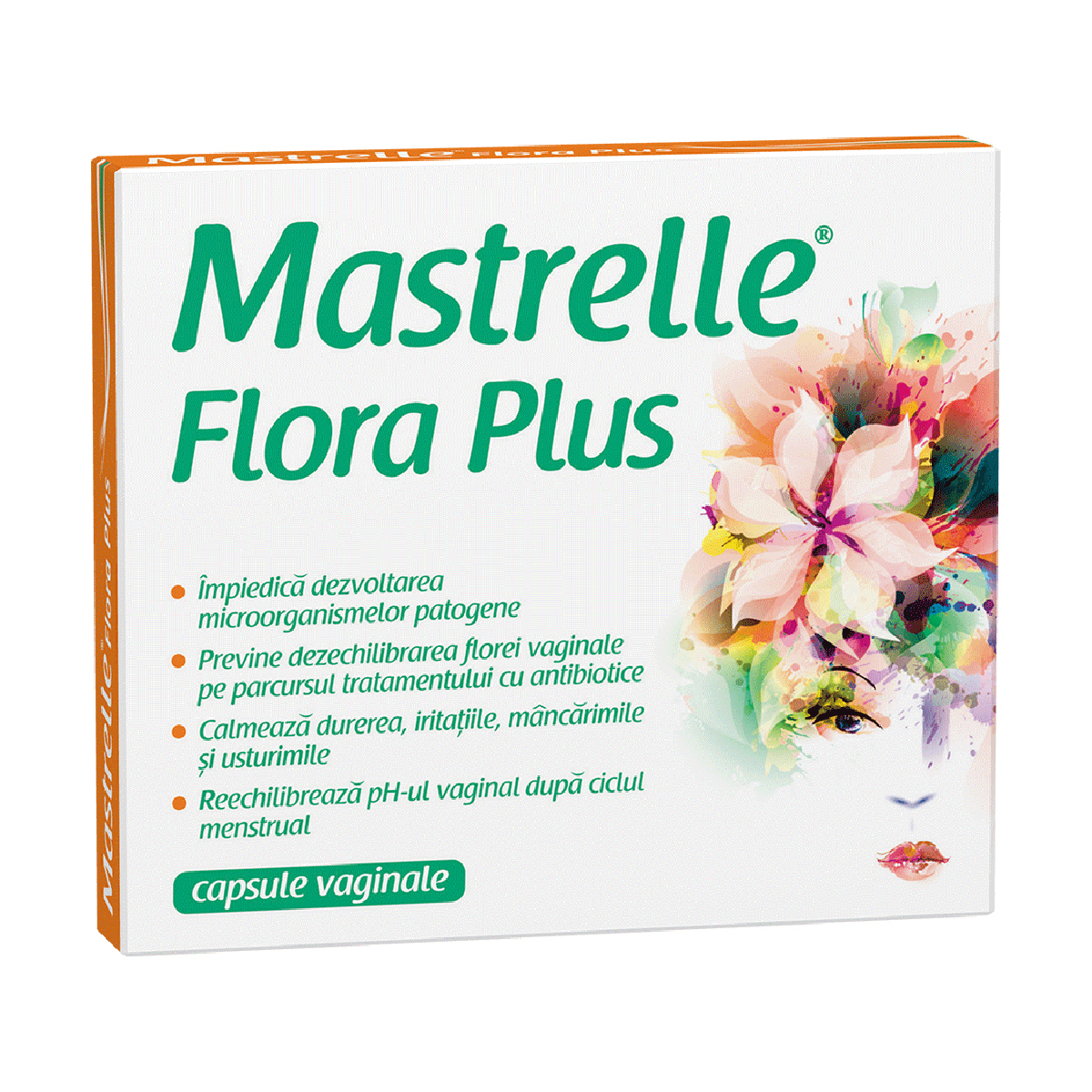 Mastrelle Flora Plus, 10 capsule vaginale Mastrelle imagine 2022