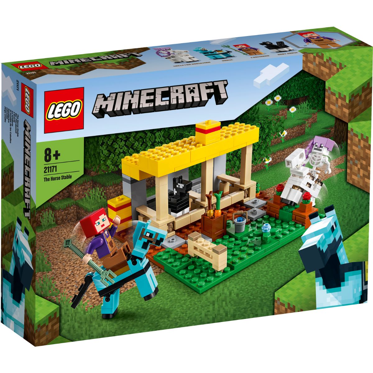 LEGO® Minecraft - Grajdul pentru cai (21171)