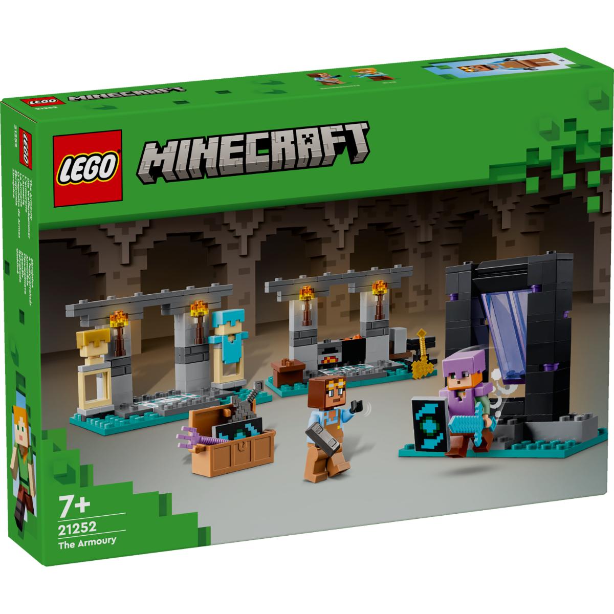 LEGO® Minecraft – Armuraria (21252) LEGO® imagine noua responsabilitatesociala.ro