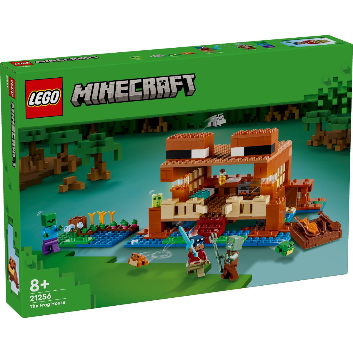 LEGO® Minecraft – Casa broasca (21256) LEGO® imagine noua responsabilitatesociala.ro