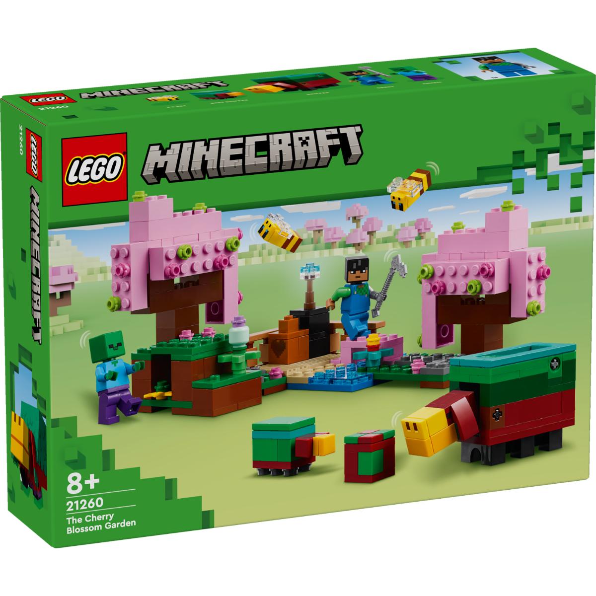 LEGOÂ® Minecraft - Gradina cu ciresi infloriti (21260)