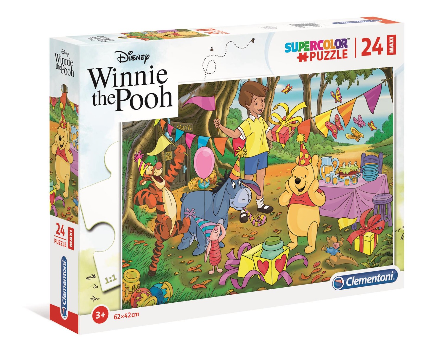 Poze Puzzle Clementoni Maxi, Winnie The Pooh, 24 piese