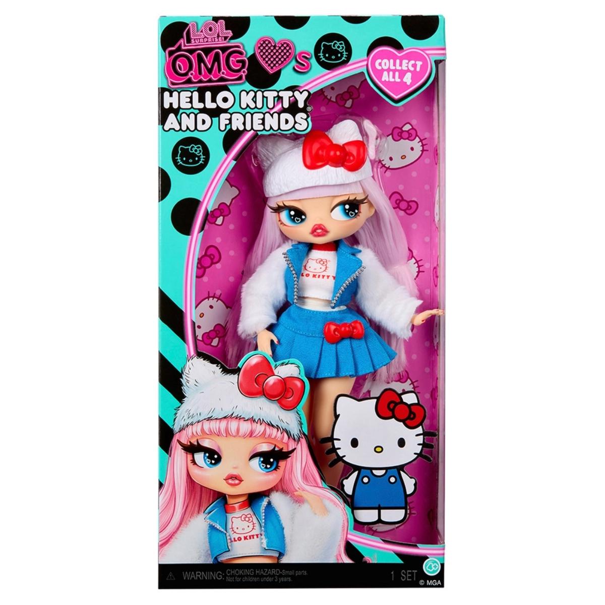 Papusa LOL Surprise, OMG Loves Hello Kitty and Friends, Hello Kitty, 249870EUC