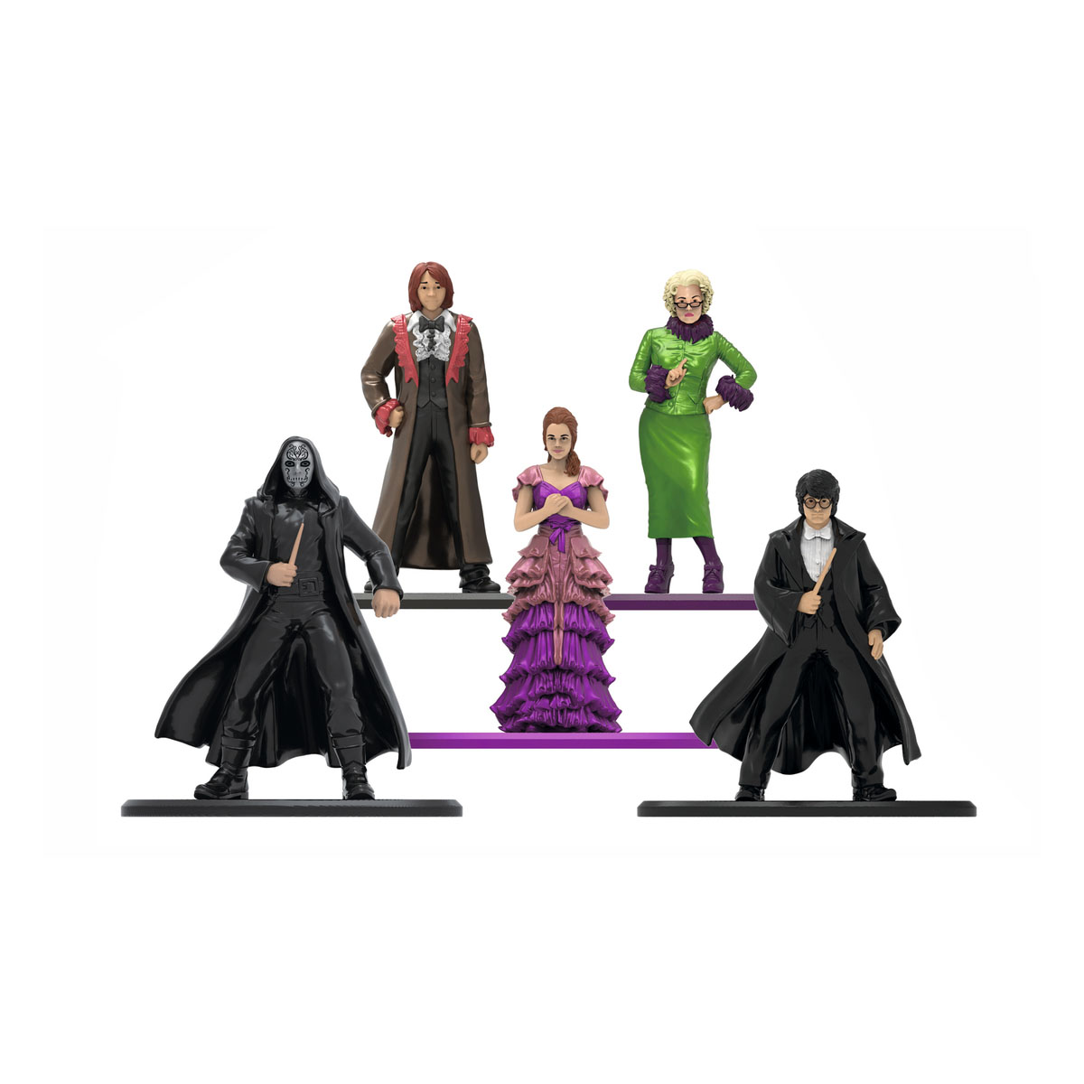 Set 5 figurine din metal Harry Potter, Party, 6 cm