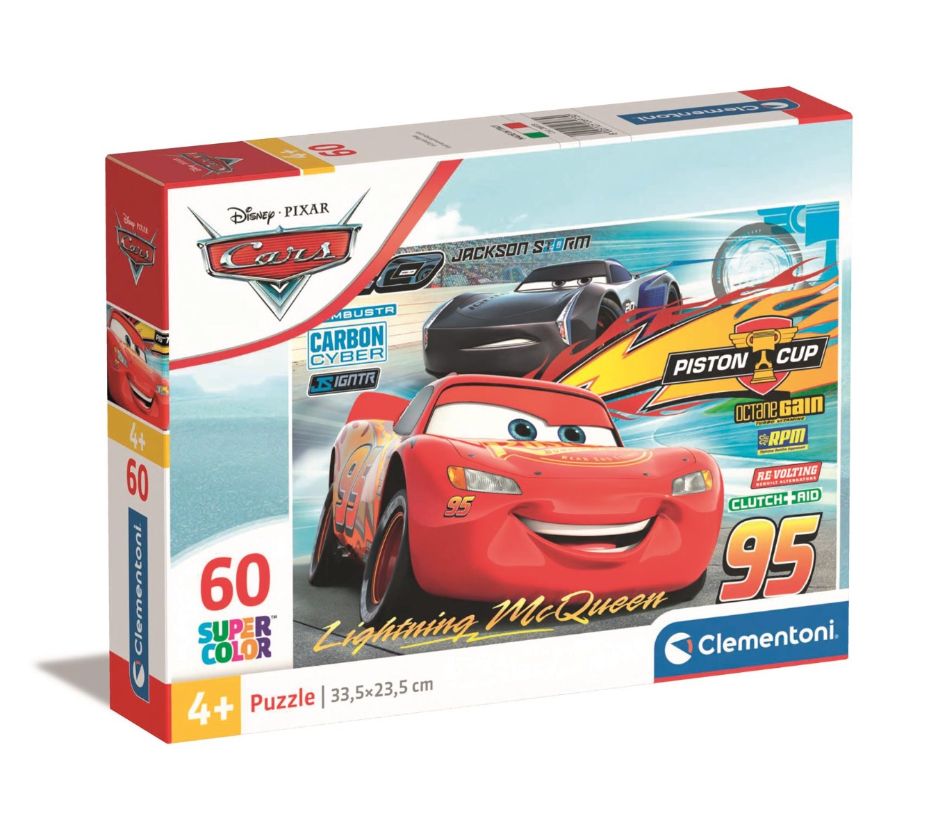 Poze Puzzle Clementoni Disney Cars, Cupa Piston, 60 piese