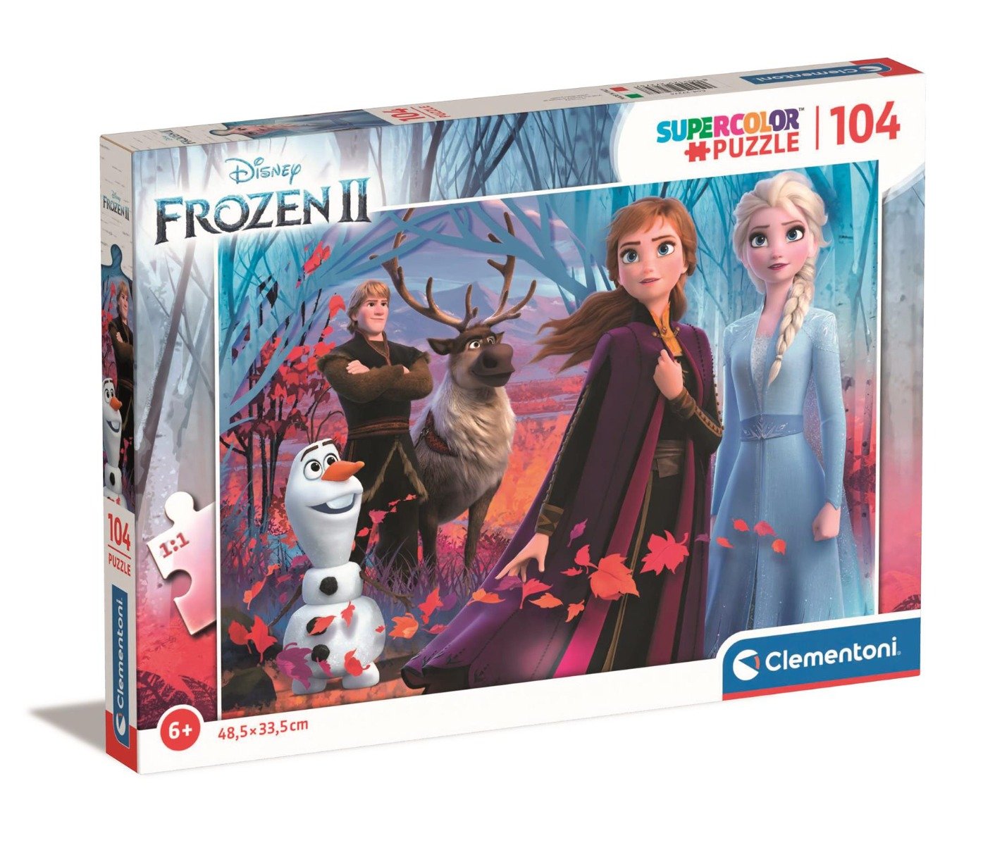 Puzzle Clementoni Disney Frozen, 104 piese 104 imagine 2022 protejamcopilaria.ro