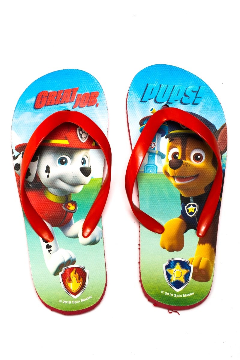 Papuci baieti Paw Patrol, Great job pups, Rosu