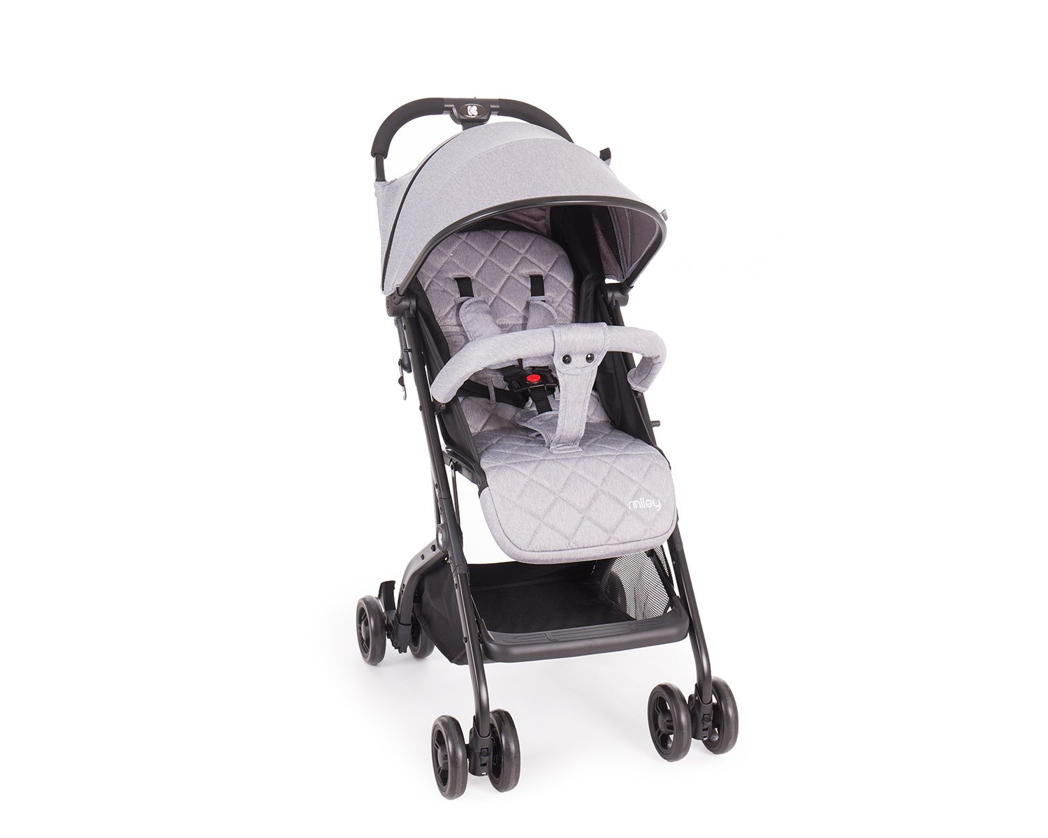 Carucior pliabil kikka boo miley light, gri
