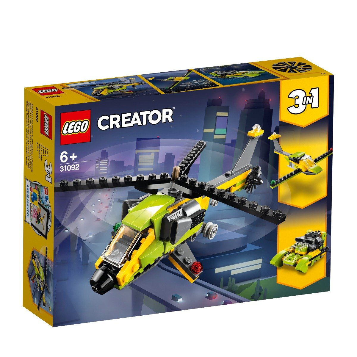 LEGO® Creator – Aventura cu elicopterul (31092) LEGO