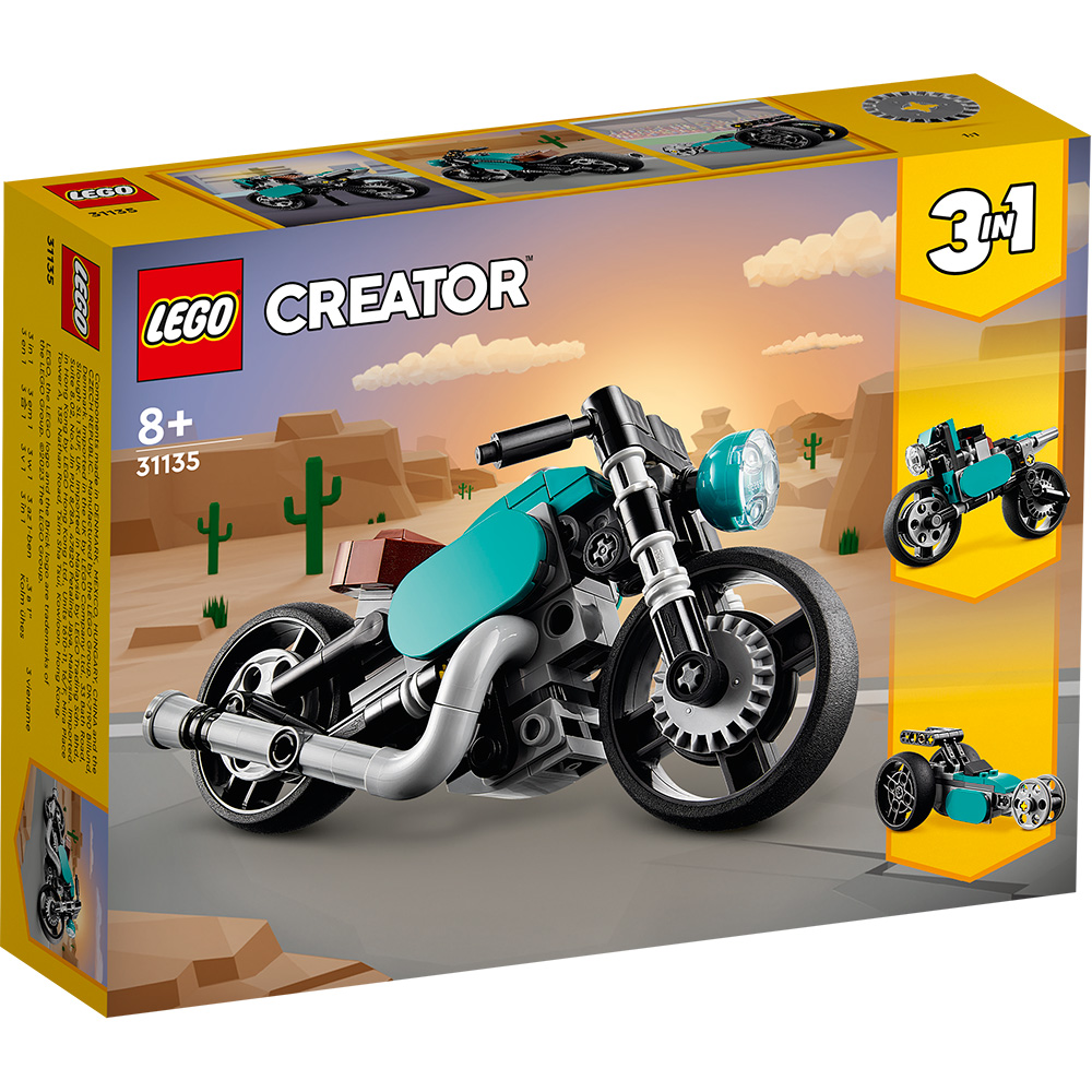 LEGO® Creator – Motocicleta vintage (31135) (31135) imagine noua responsabilitatesociala.ro