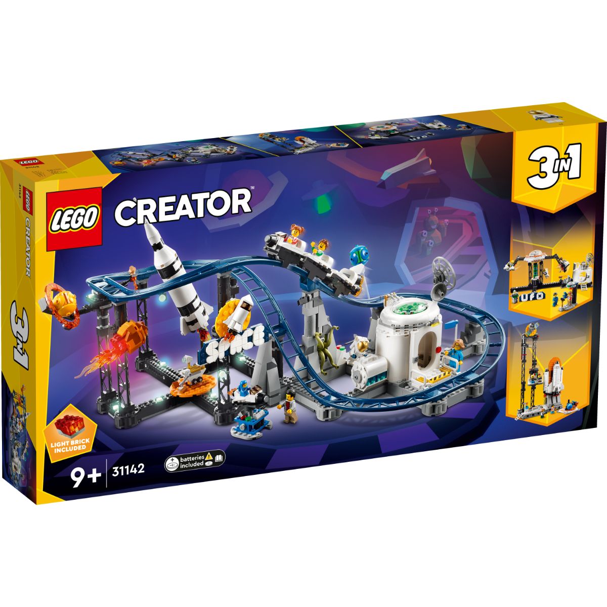 LEGO® Creator – Roller-coaster spatial (31142) (31142) imagine noua responsabilitatesociala.ro