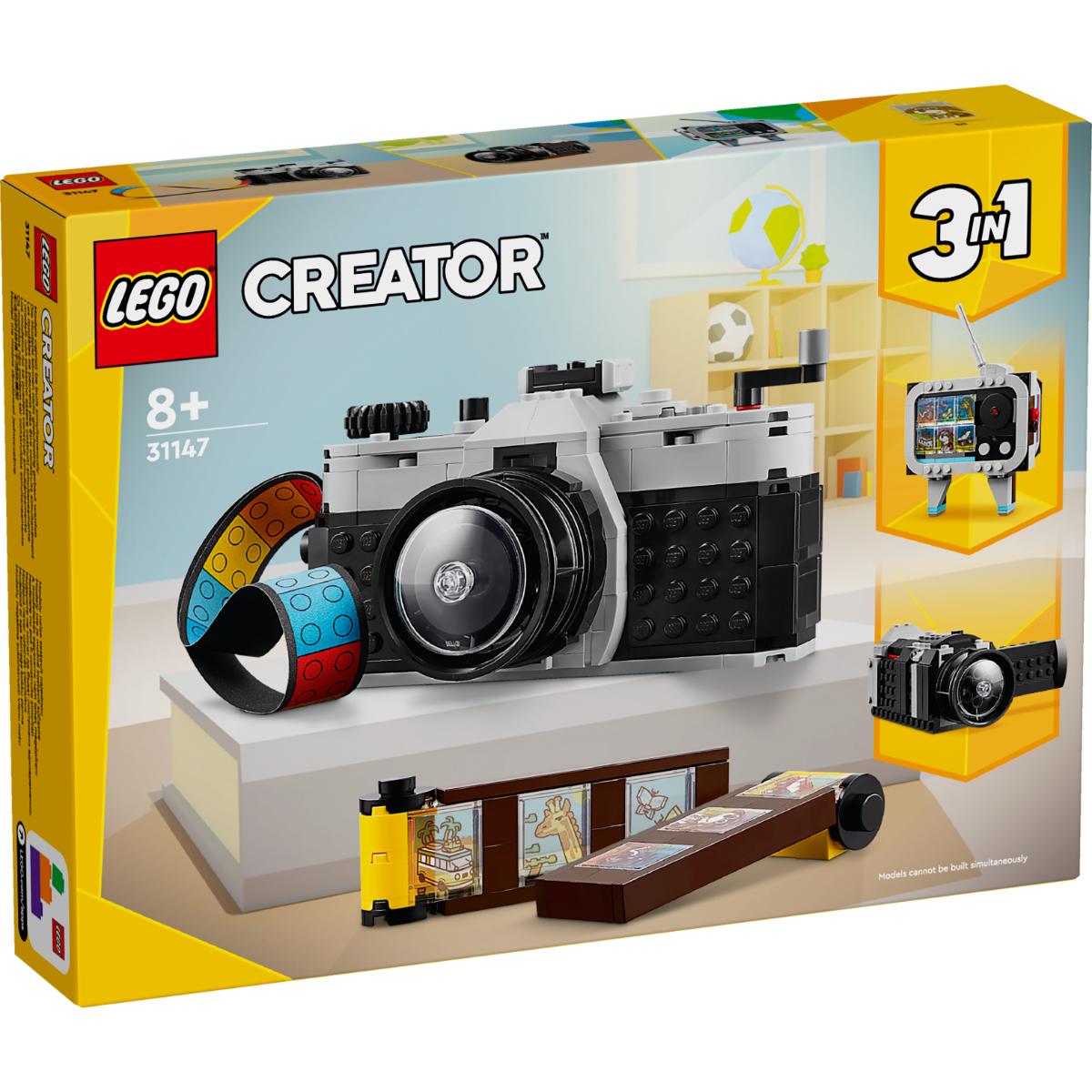 LEGO® Creator – Aparat foto retro (31147) LEGO® imagine noua responsabilitatesociala.ro